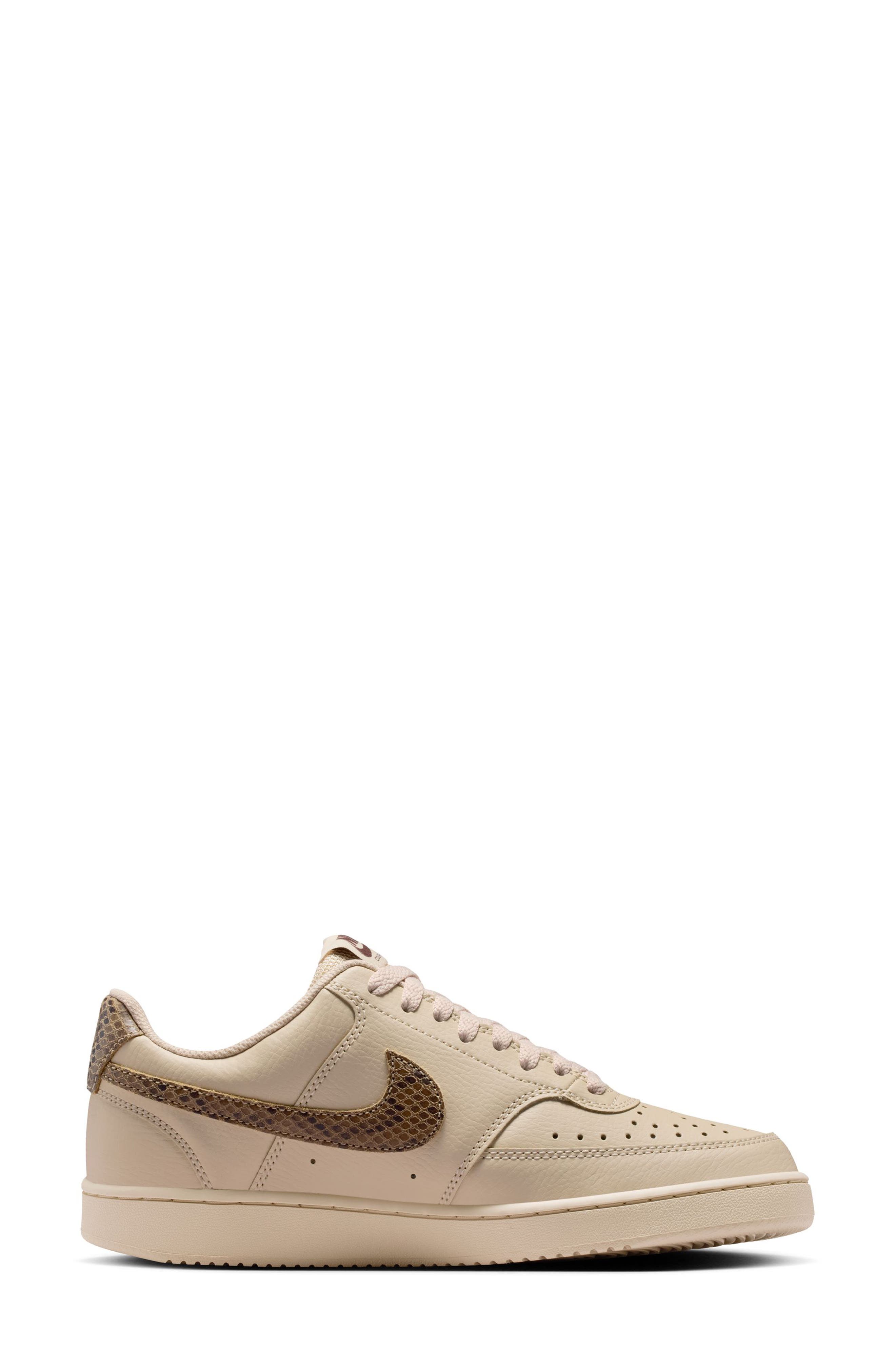Court Vision Low Profile Sneakers, Alternate, color, SAND DRIFT/ KHAKI/ BLACK