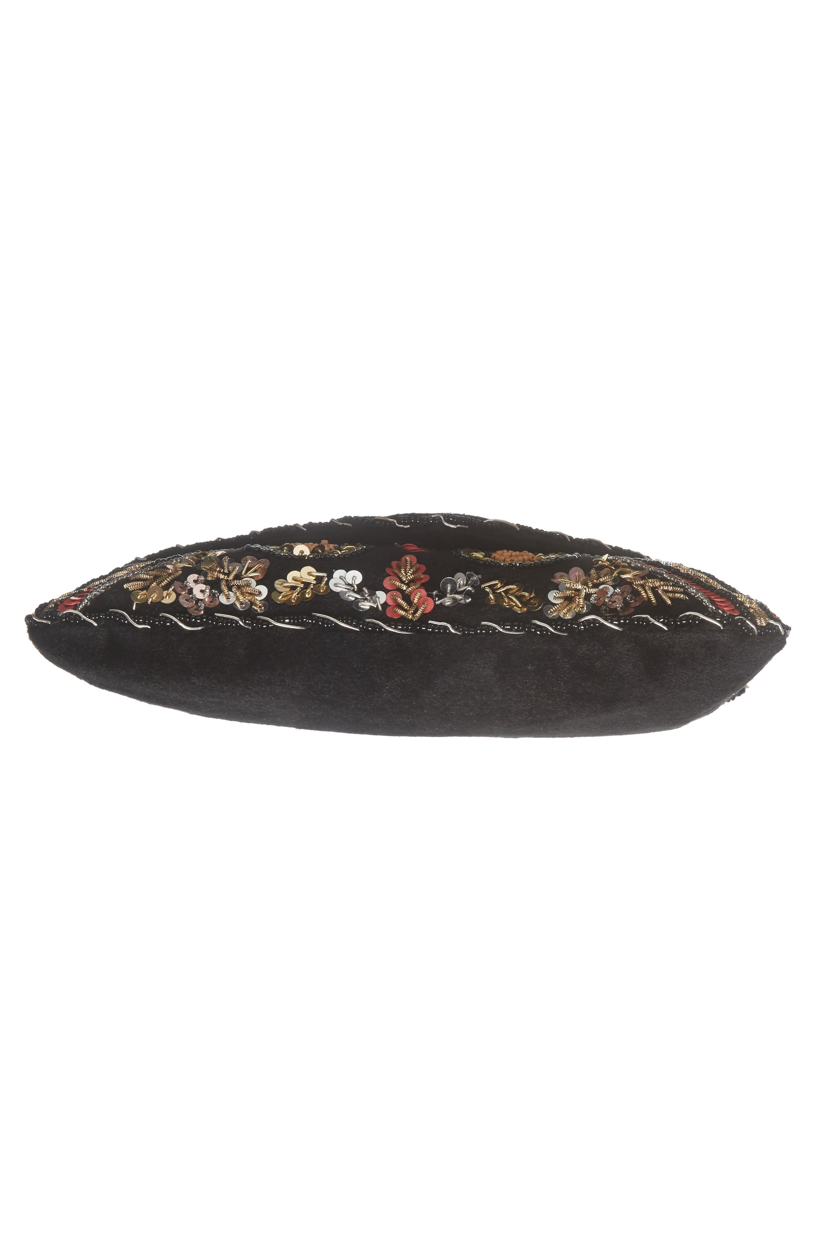 Floral Sequin Clutch, Alternate, color, MULTI