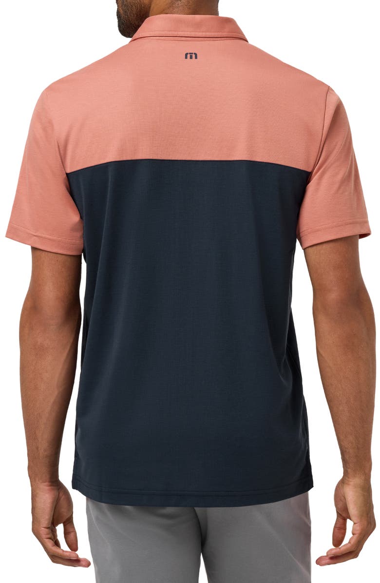 TravisMathew Society Rule Cotton Blend Polo, Alternate, color, Brick Dust