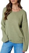 Blu Pepper Cotton Crewneck Sweater