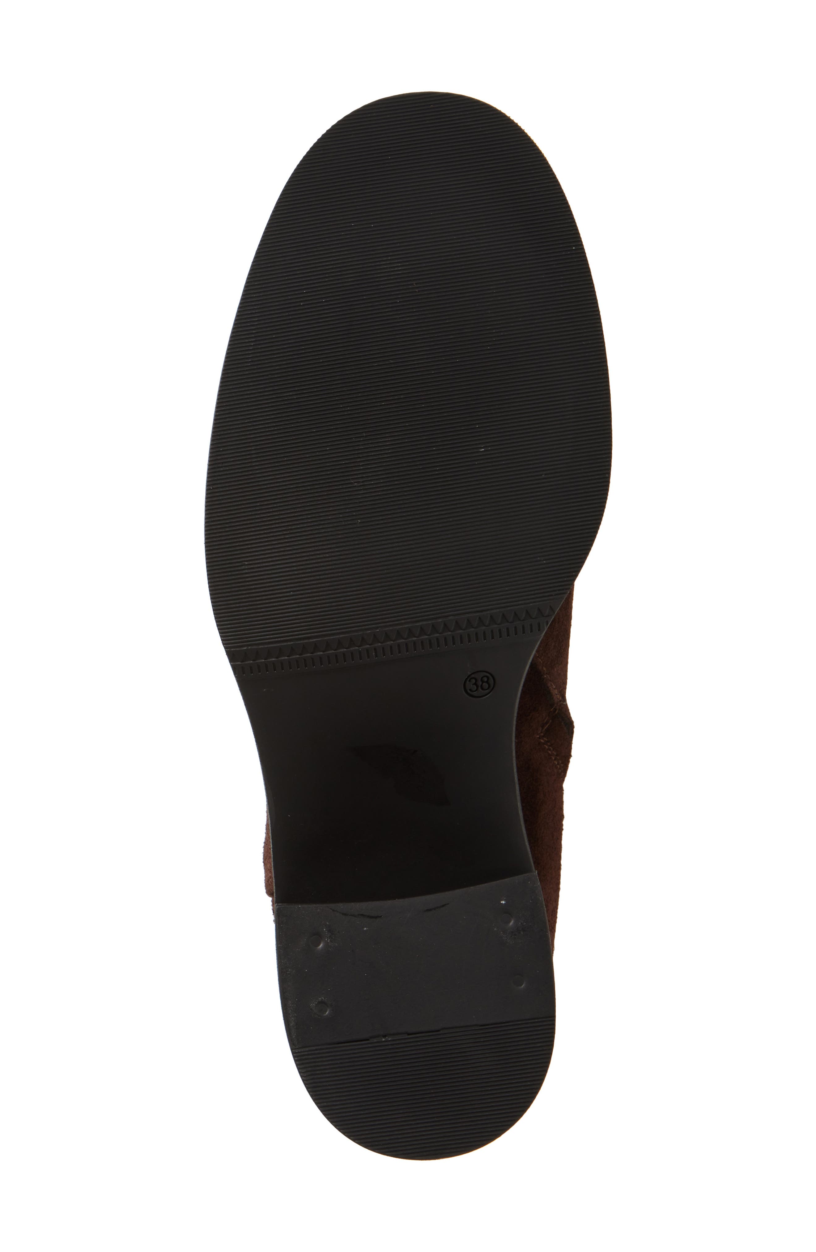 Cordani Brennen Genuine Suede Block Heel Bootie, Alternate, color, 