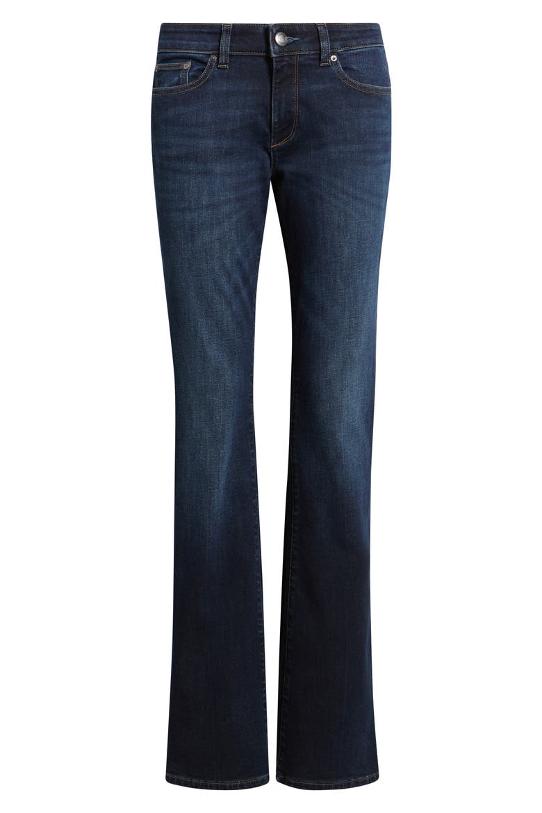 Milano Low Rise Skinny Bootcut Jeans, Alternate, color, THUNDERBIRD