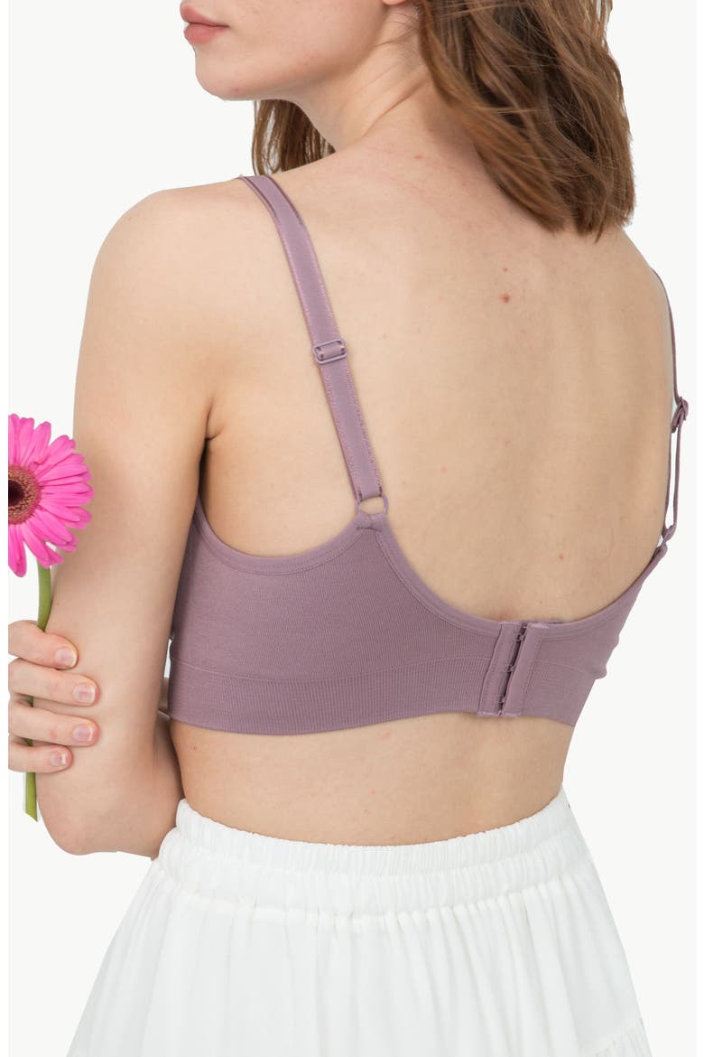Jade Seamless Maternity And Nursing Bra, Alternate, color, LAVENDER