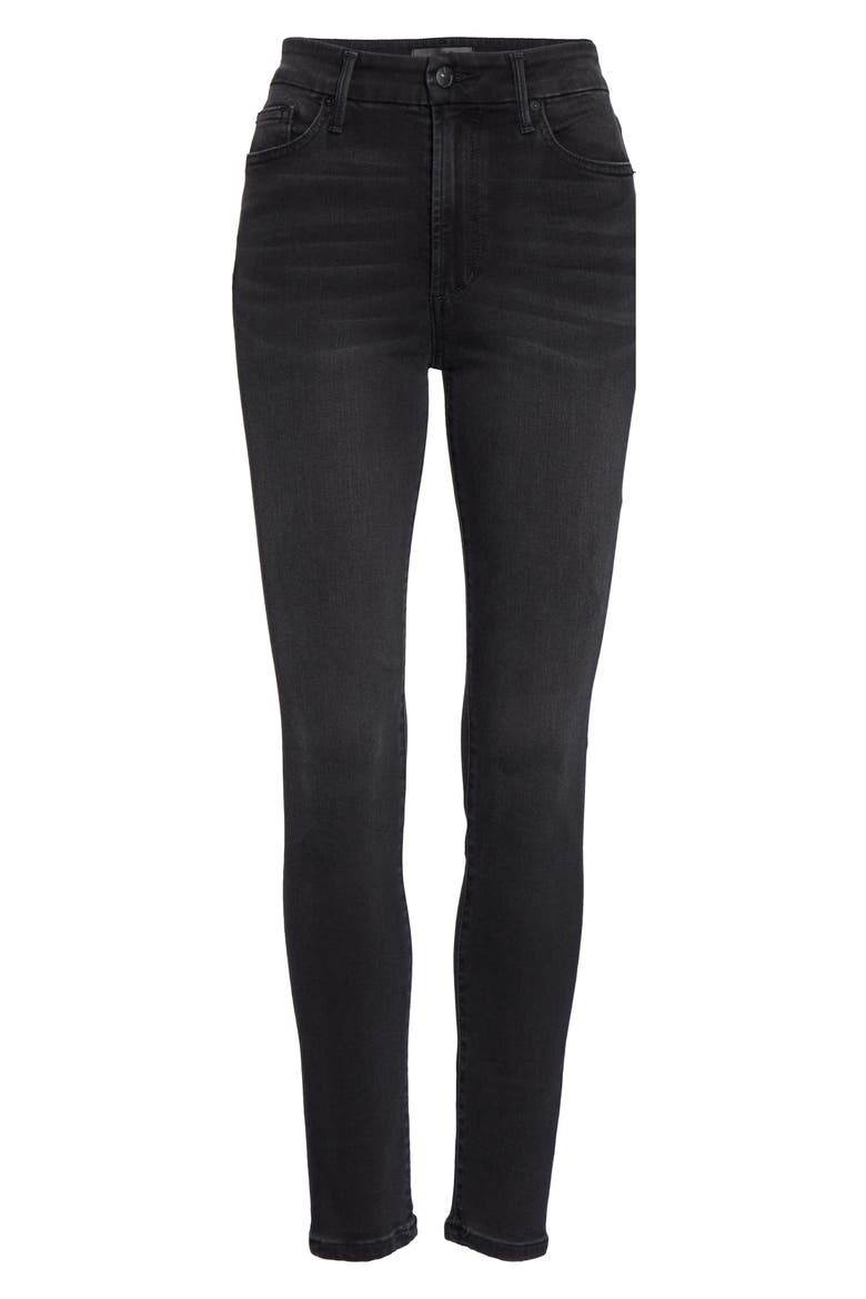 Flawless - The Charlie High Waist Ankle Skinny Jeans, Alternate, color, HAYWARD