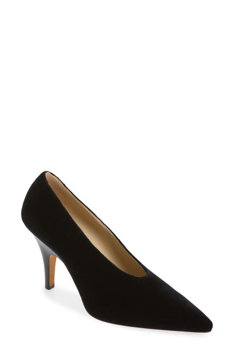 Petra Velveteen Pump