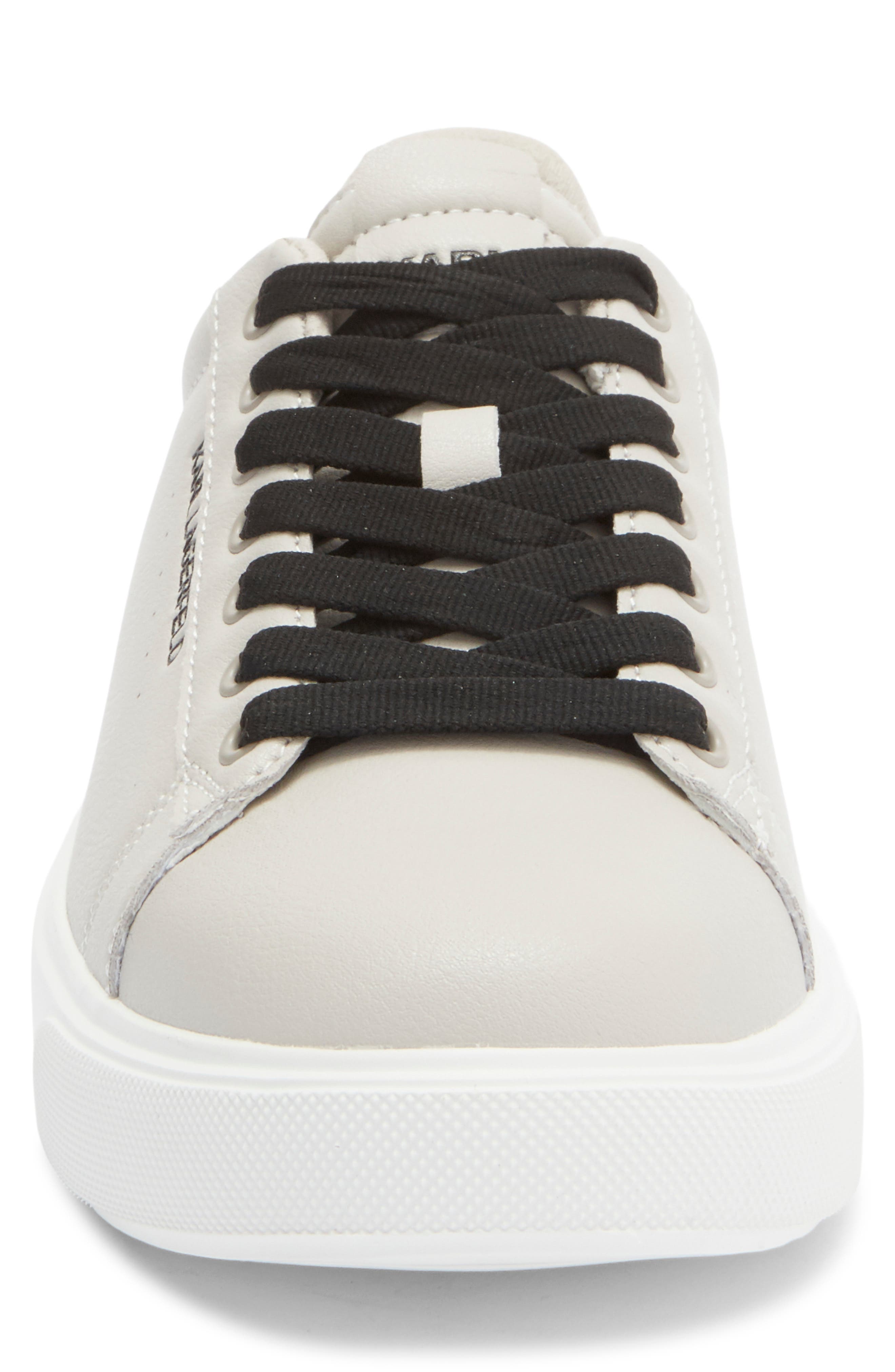 KARL LAGERFELD PARIS Plain Toe Sneaker, Alternate, color, Cement