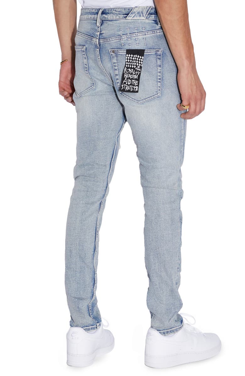 Ksubi Chitch Punk Blue Jean, Alternate, color, Denim
