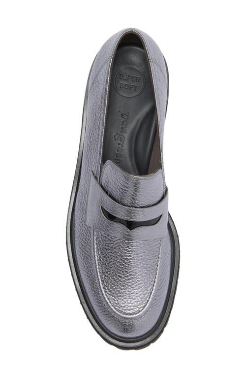 Paul Green Wellesley Platform Loafer In Piom Black Combo