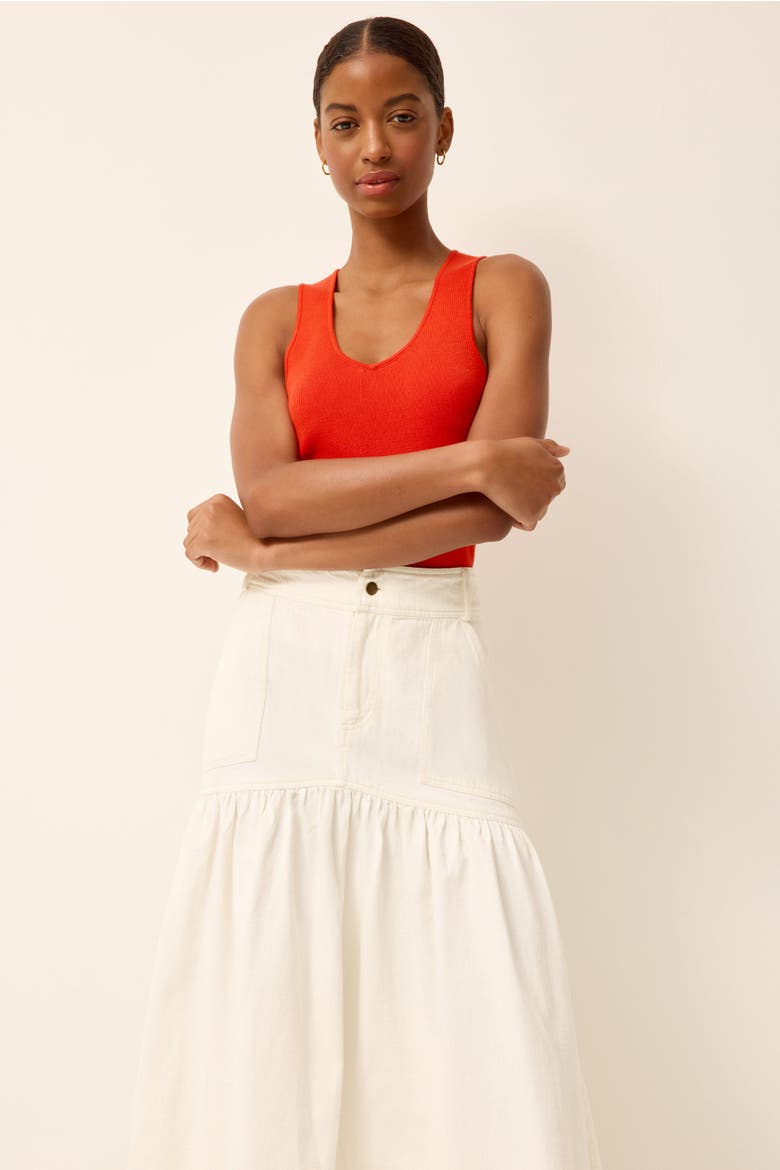 Sophie Skirt, Alternate, color, Whitewash