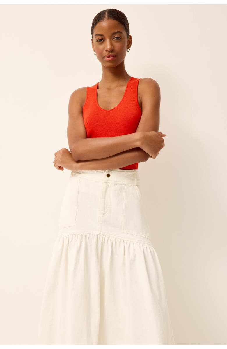 Marie Oliver Sophie Skirt, Alternate, color, Whitewash