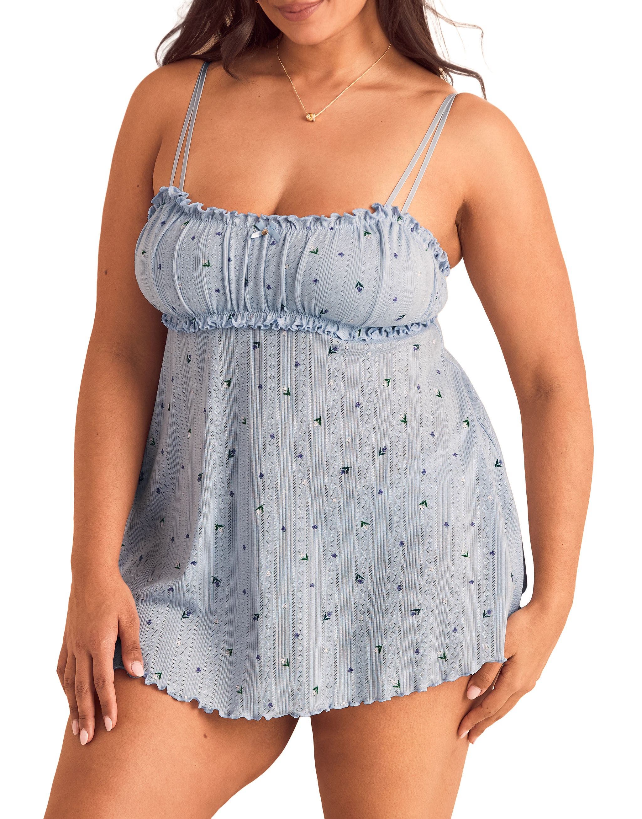 selected Floral blue