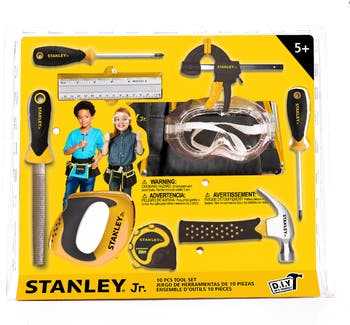 10-Piece Toy Tool Set