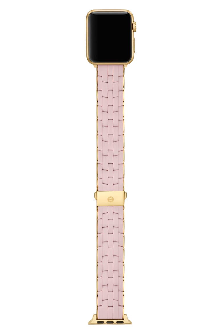 Silicone 20mm Apple Watch® Watchband, Alternate, color, PINK
