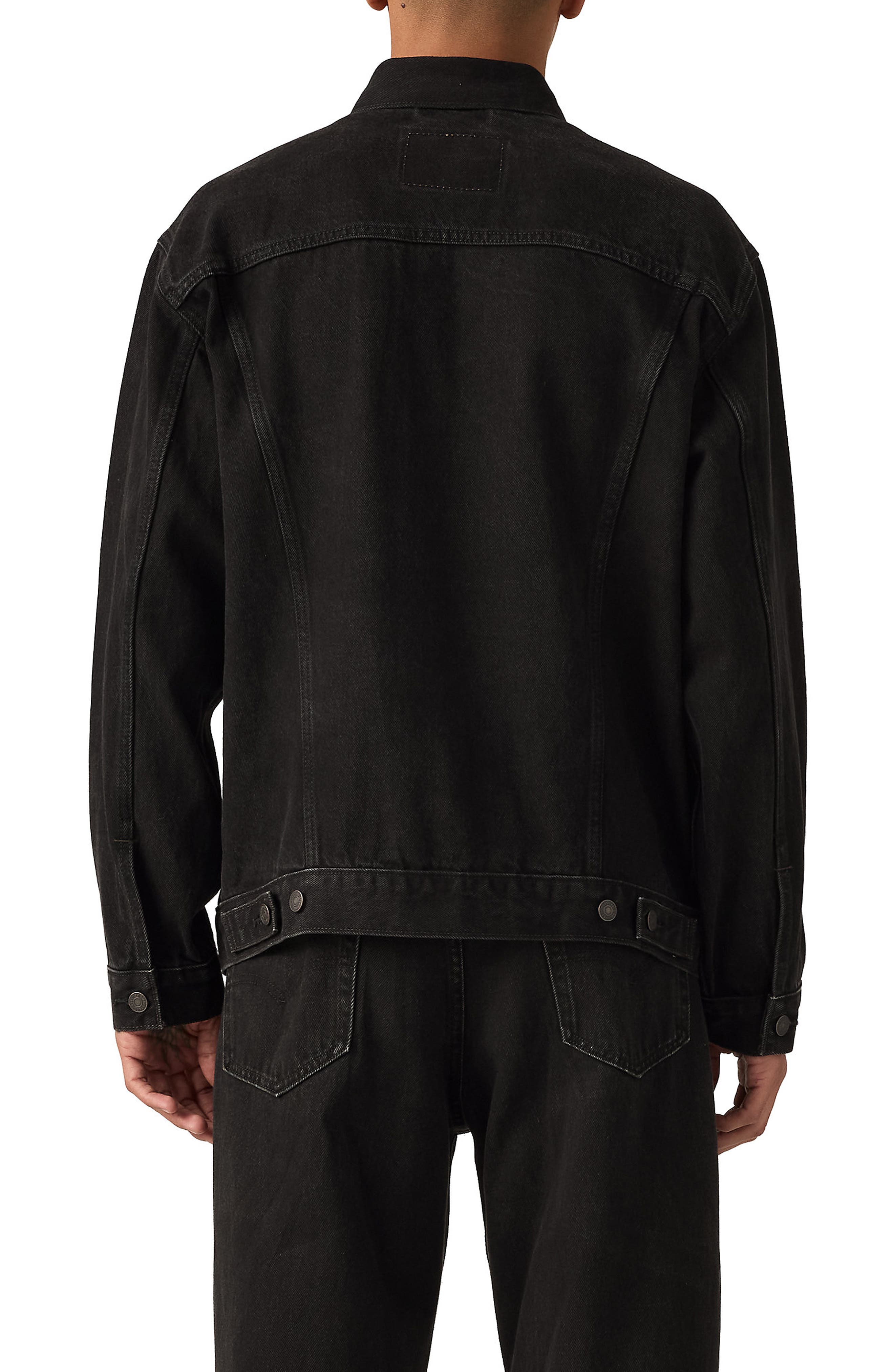 Relaxed Denim Trucker Jacket - image 2