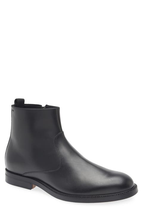 Dressletic Zip Leather Boot (Men)