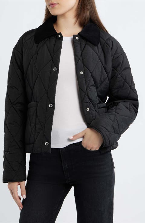 Quilted Crop Jacket