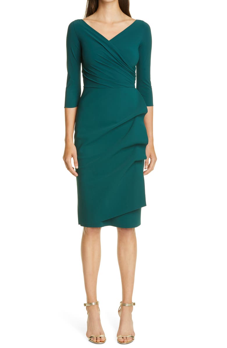 Chiara Boni La Petite Robe Florien Ruched Cocktail Dress, Main, color,