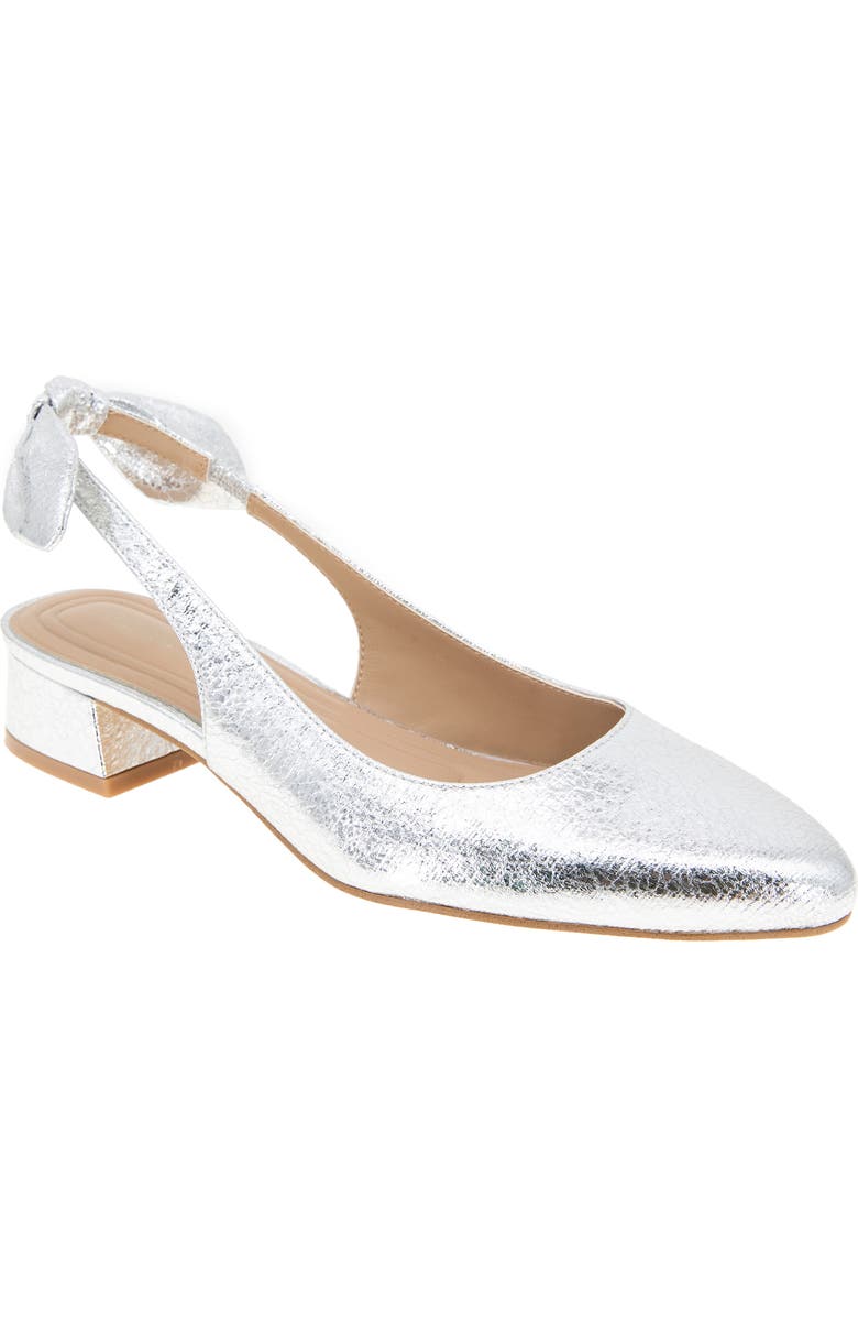 BCBGeneration Torna Slingback Pump, Main, color, Silver
