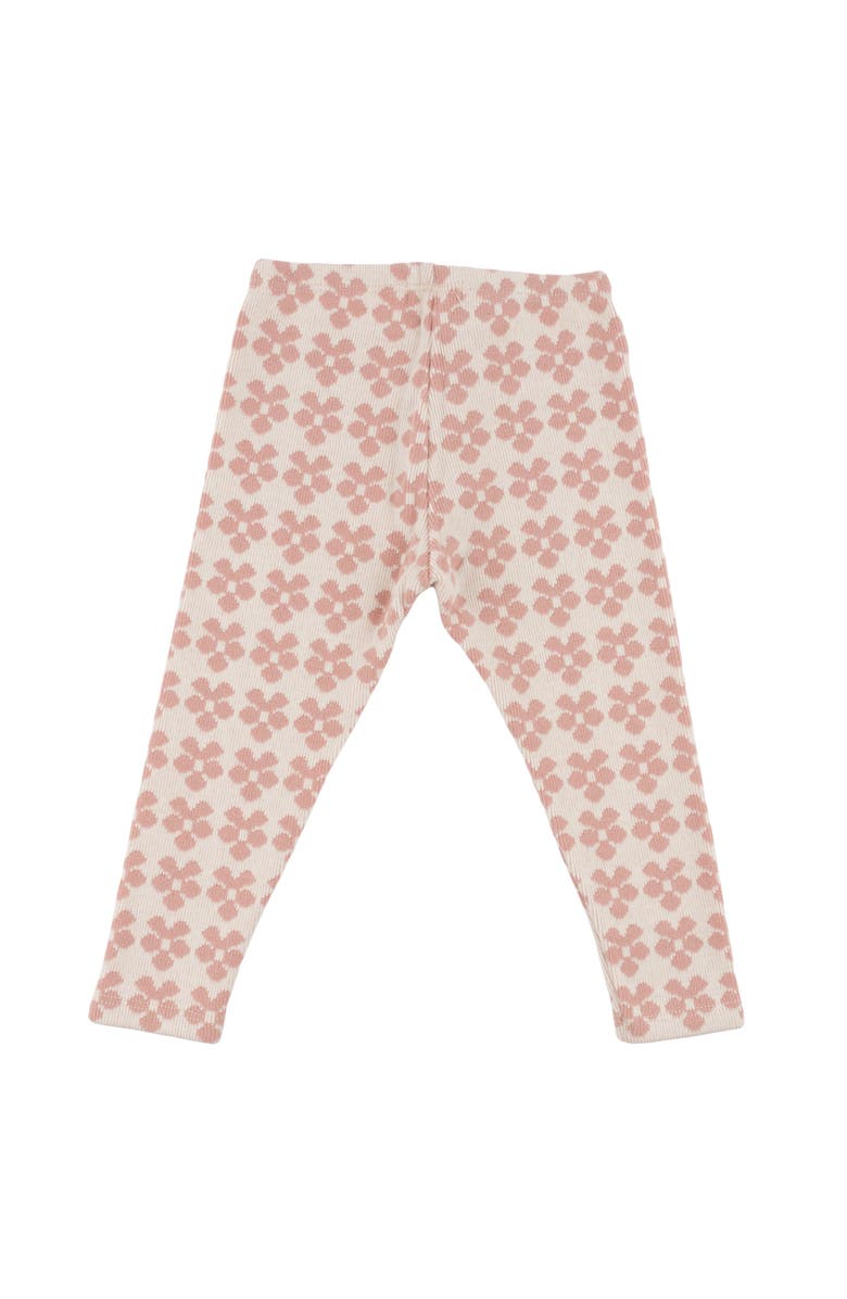 Oh baby! Brand Mod Flowers Legging-Toddler, Little Kid, Alternate, color, Blush