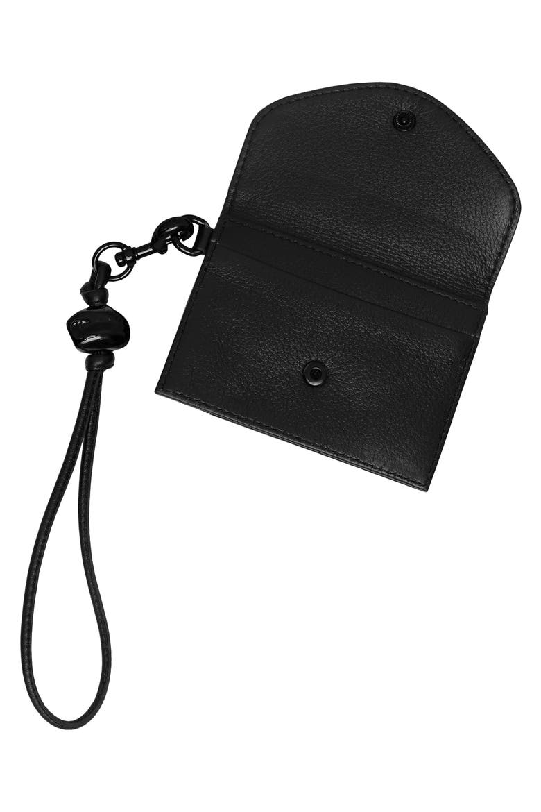 Power Wristlet Card Case, Alternate, color, BLACK