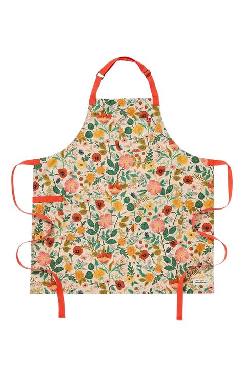 The Essential Apron - Rifle Poppy Fields