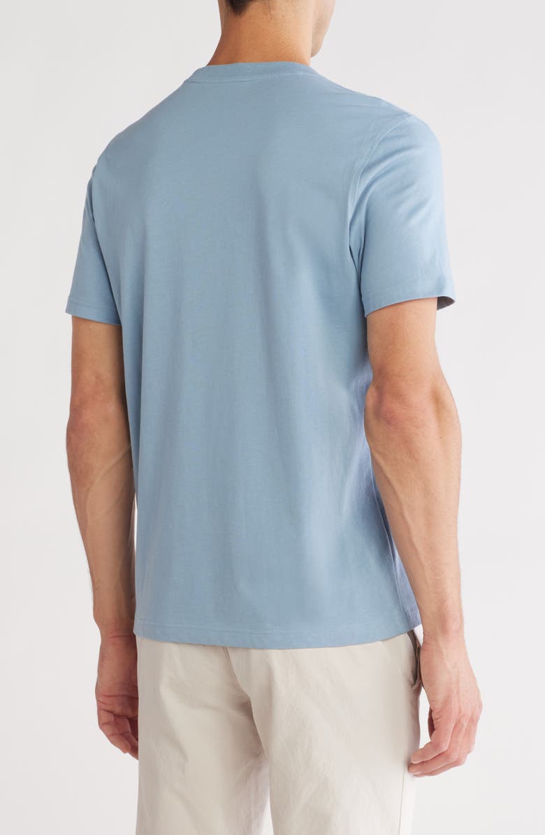 Brooks Brothers Cotton Jersey Pocket T-Shirt, Alternate, color, Faded Denim