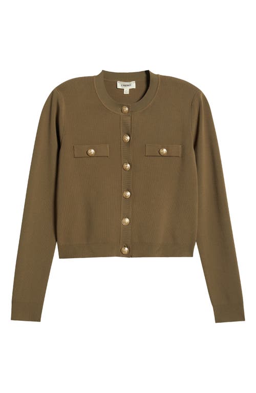Shop L Agence L'agence Toulouse Crewneck Cardigan
