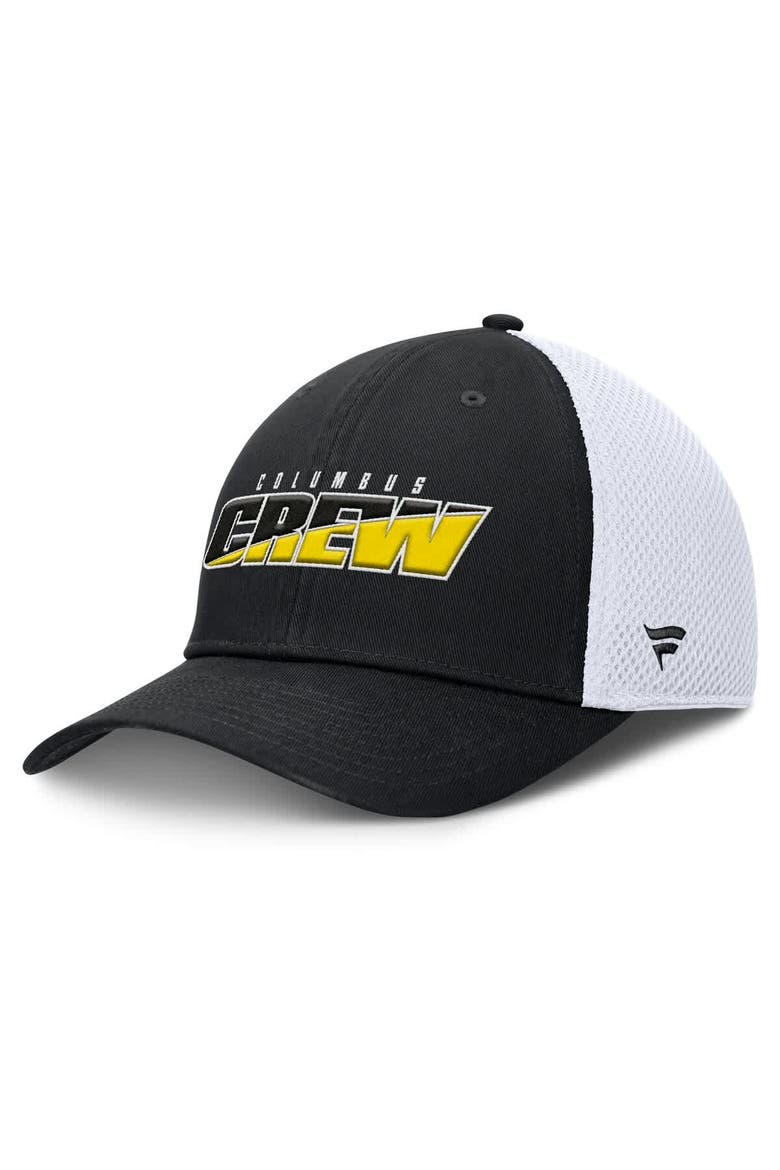 Men's Fanatics Black Columbus Crew Rocket Flex Hat, Main, color, Black