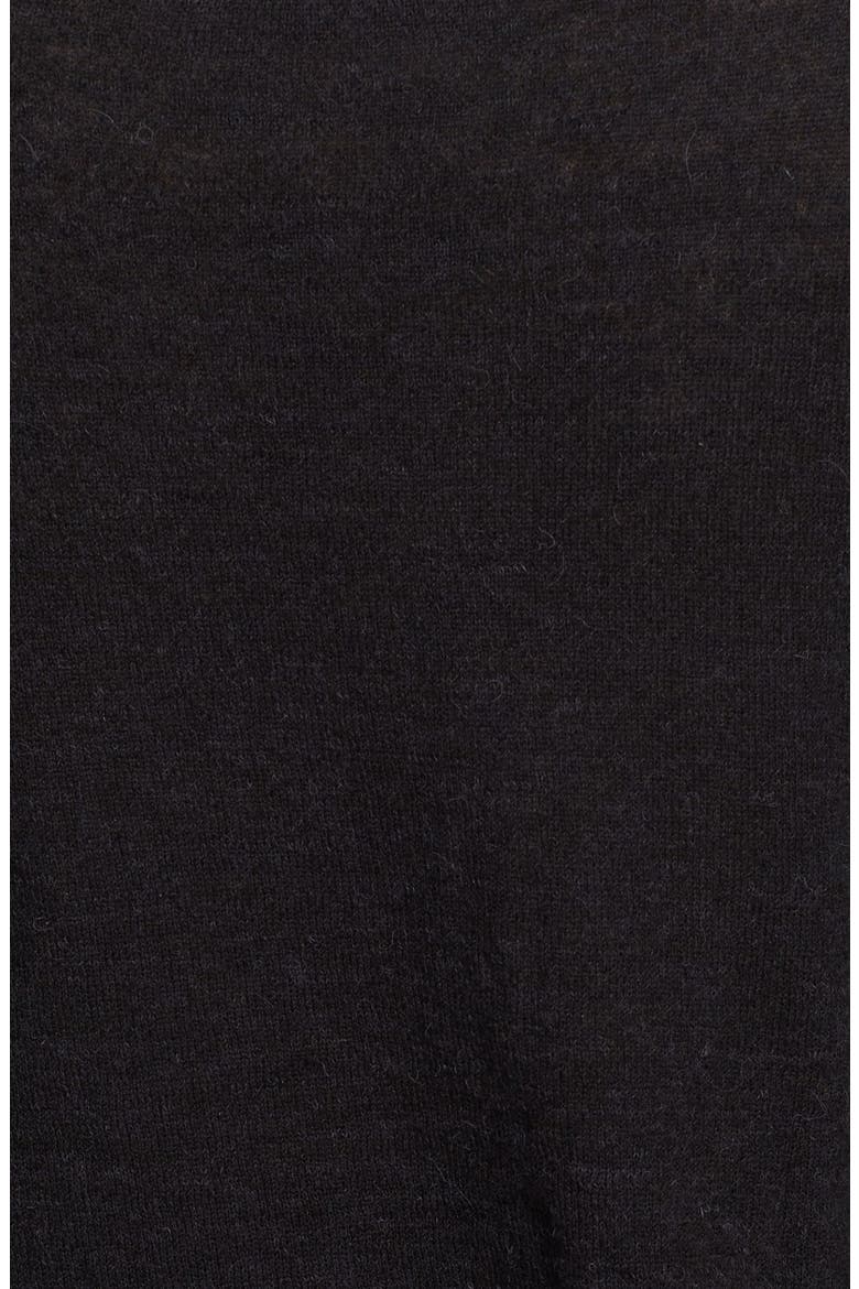 Pointelle Ballet Neck Pullover, Alternate, color, BLACK