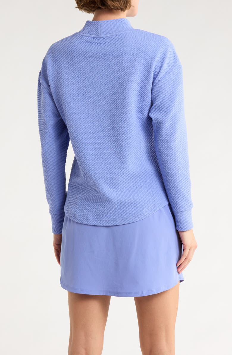 Swannies Paige Mock Neck Knit Top, Alternate, color, Iris