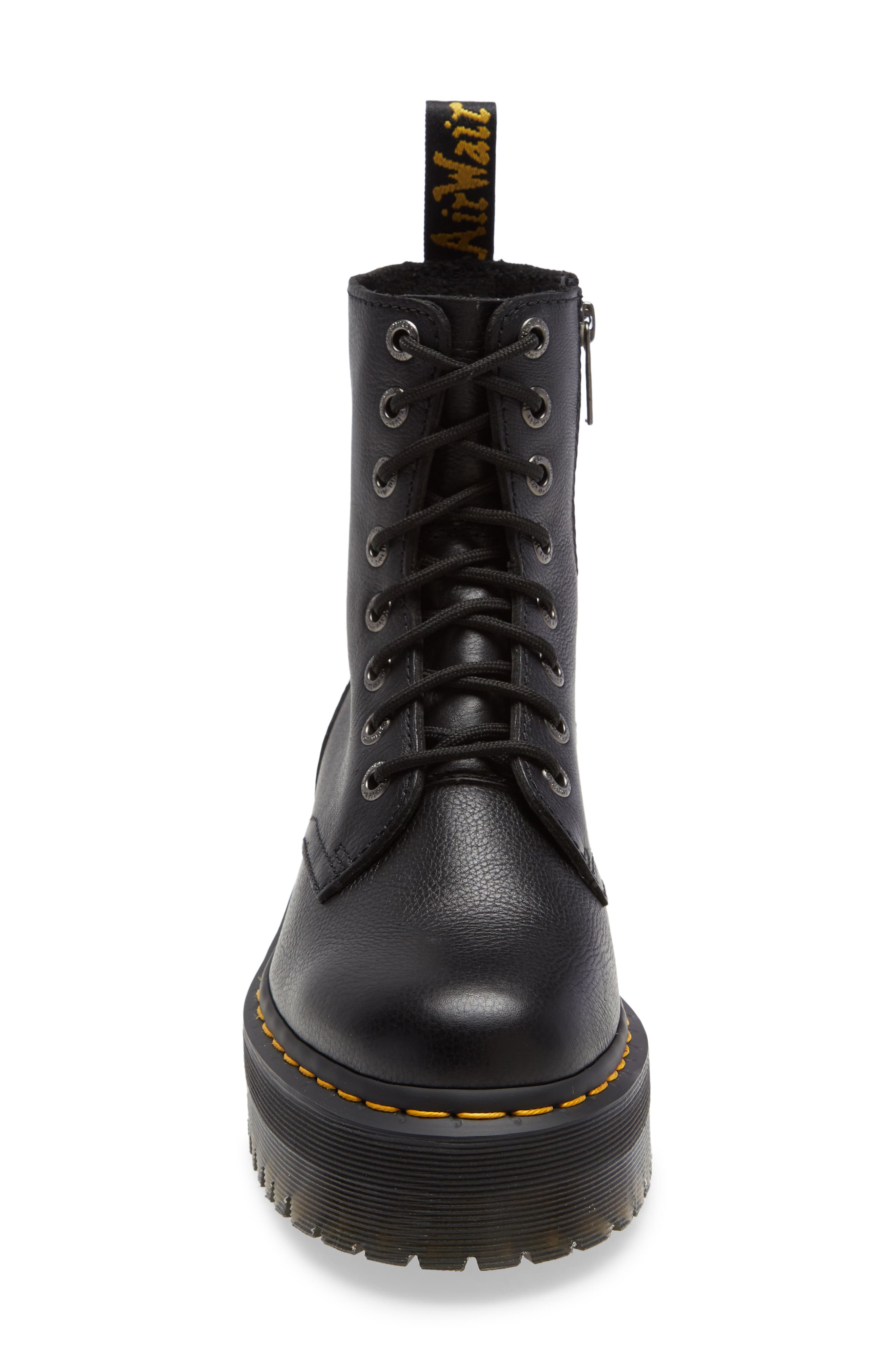 Dr. Martens Jadon Platform Boot, Alternate, color, Black