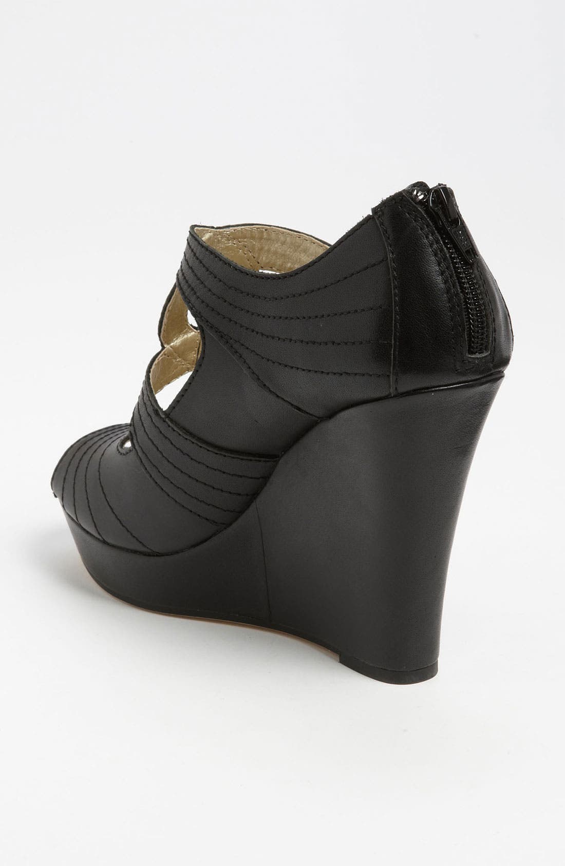 'Seven Wonders' Sandal, Alternate, color, BLACK