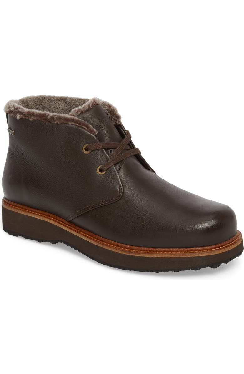 Samuel Hubbard Winter's Day Waterproof Gore-Tex<sup>®</sup> Genuine Shearling Lined Chukka Boot, Main, color,
