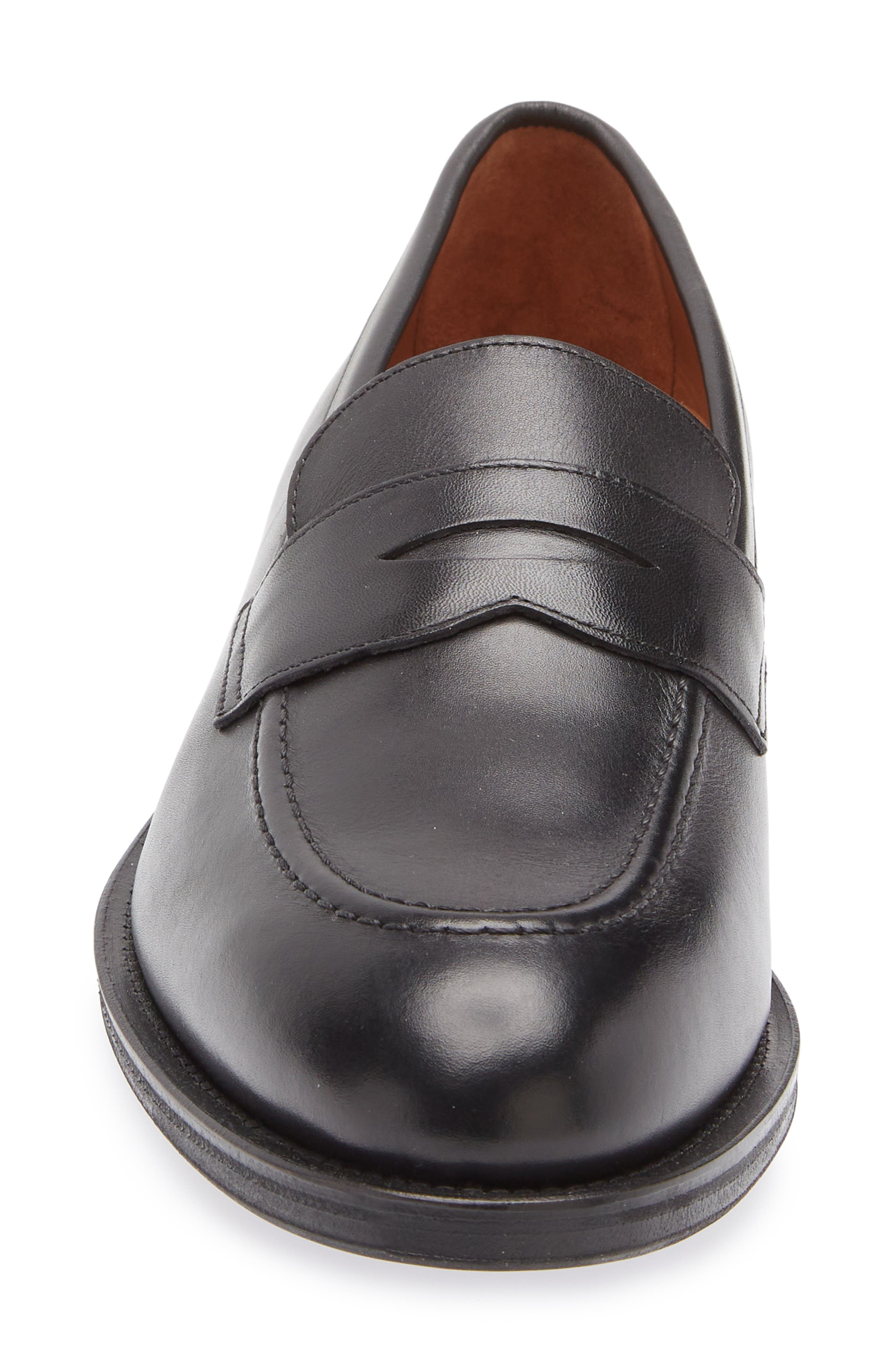 Gentle Souls Porto Penny Loafer, Alternate, color, Black