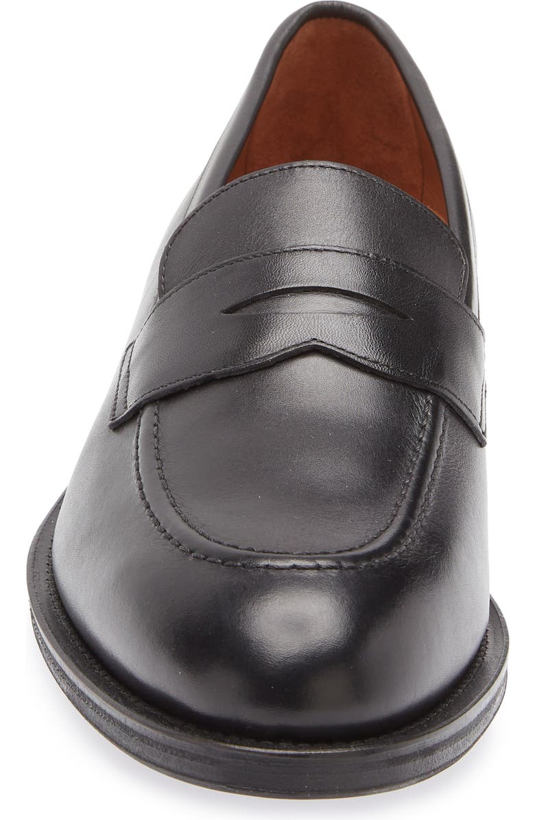 Gentle Souls Porto Penny Loafer, Alternate, color, Black