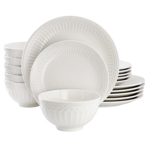 18 Piece Stoneware Dinnerware Set