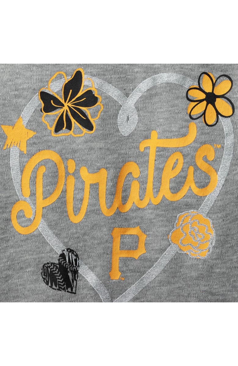 Outerstuff Infant Black/Gold/Gray Pittsburgh Pirates Batter Up 3-Pack Bodysuit Set, Alternate, color, Black