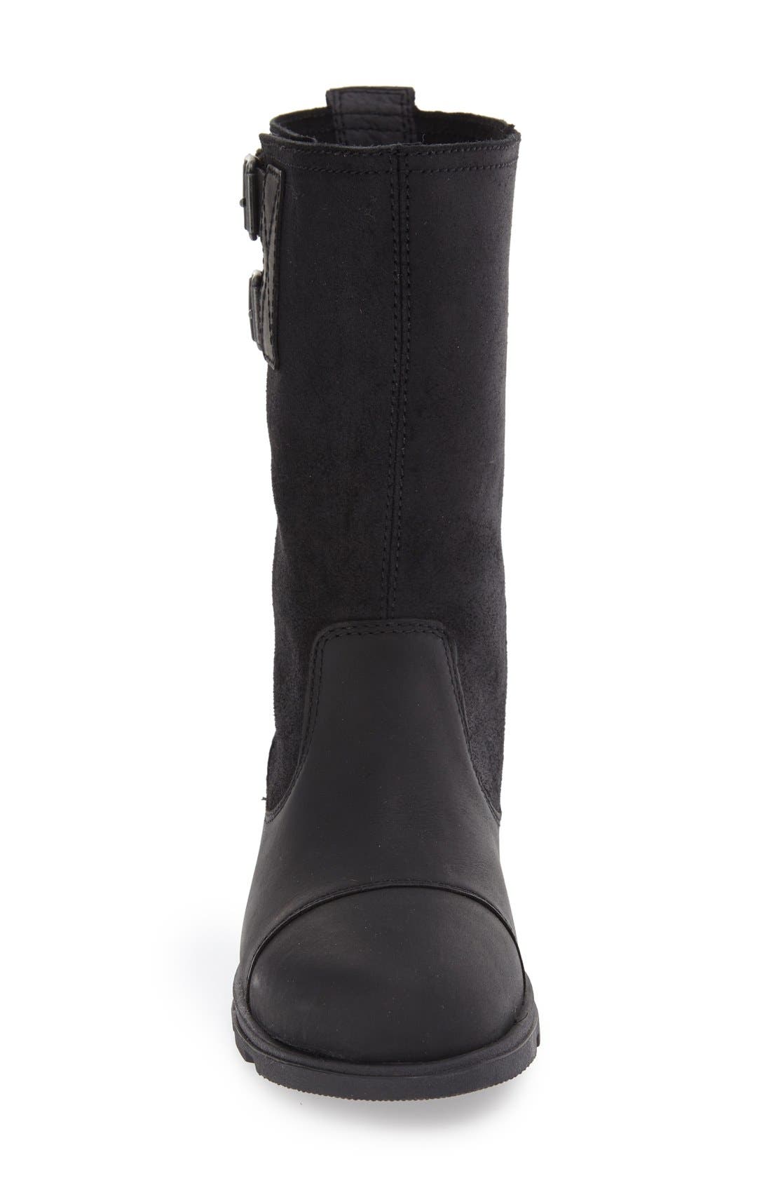 'Major' Boot, Alternate, color, BLACK