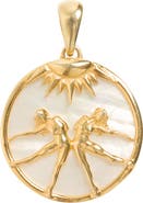 Freya Rose Zodiac Pendant