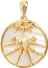 Freya Rose Zodiac Pendant