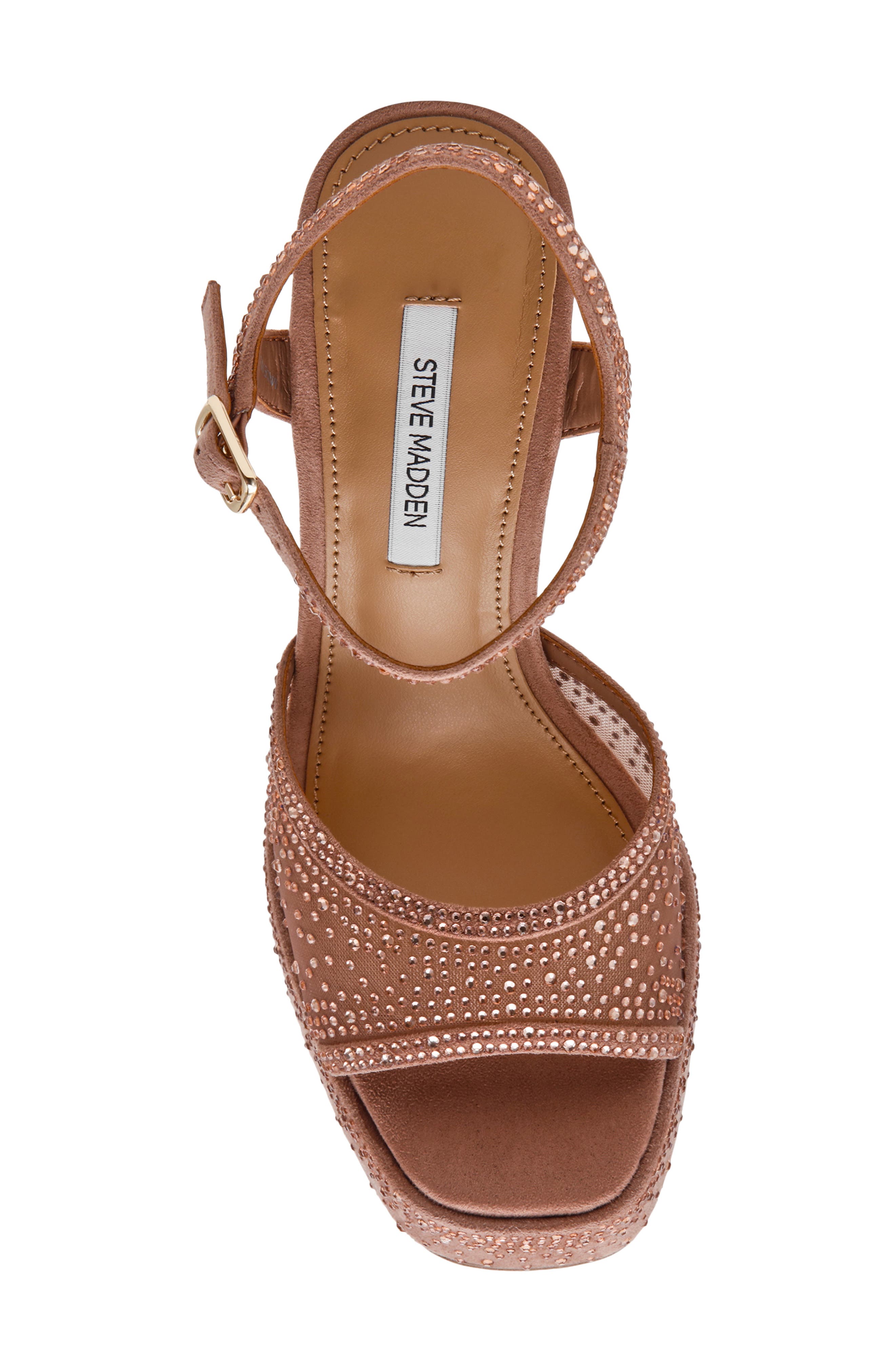 Steve Madden Liandra Ankle Strap Platform Sandal, Alternate, color, 