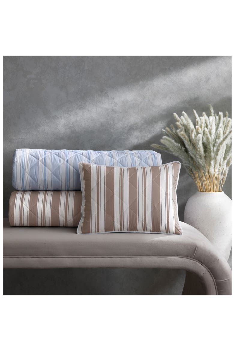 Elio Quilt, Alternate, color, MOCHA
