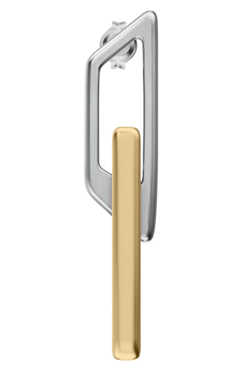 DIESEL<sup>®</sup> Two-Tone Single Drop Earring, Alternate, color, Two Tone