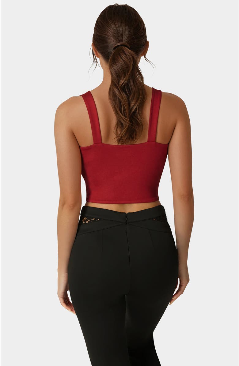 bebe Lace Corset, Alternate, color, 