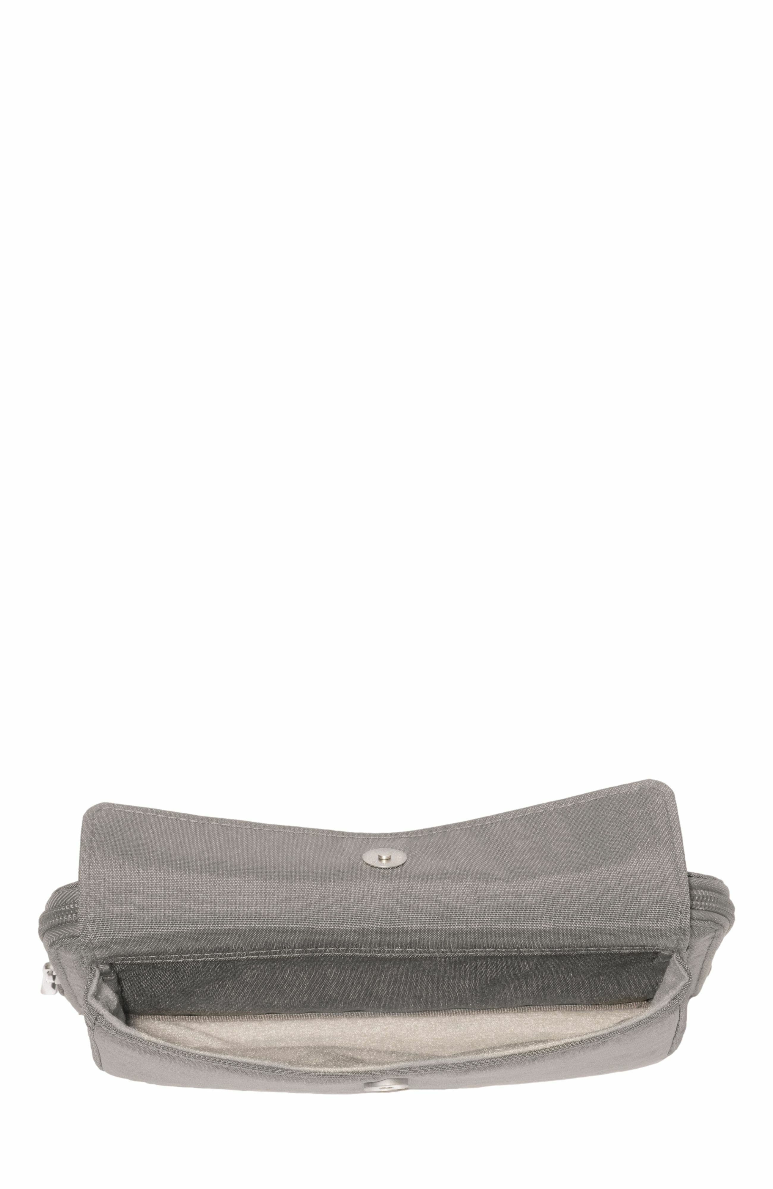 RFID Phone Wallet Crossbody Bag, Alternate, color, STERLING SHIMMER