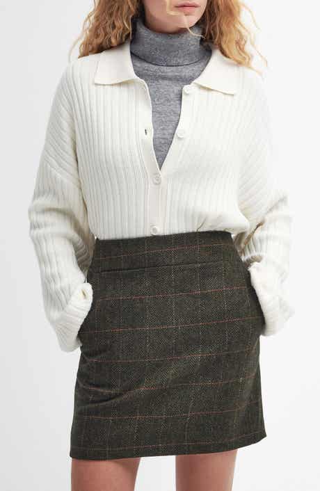 Claudette Cotton Blend Rib Cardigan