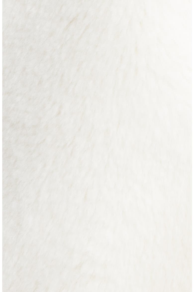 Faux Fur Jacket, Alternate, color, IVORY