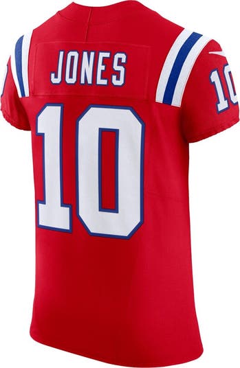 Mac Jones New England Patriots hotsell Stitched Hoodie Jersey