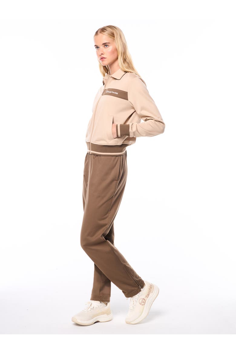 Amara Track Jacket, Alternate, color, HUMUS