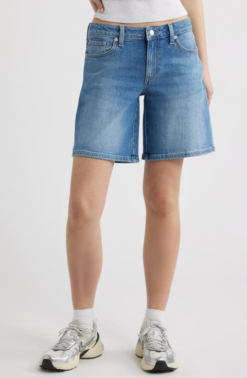 Low Rise Baggy Jort Shorts